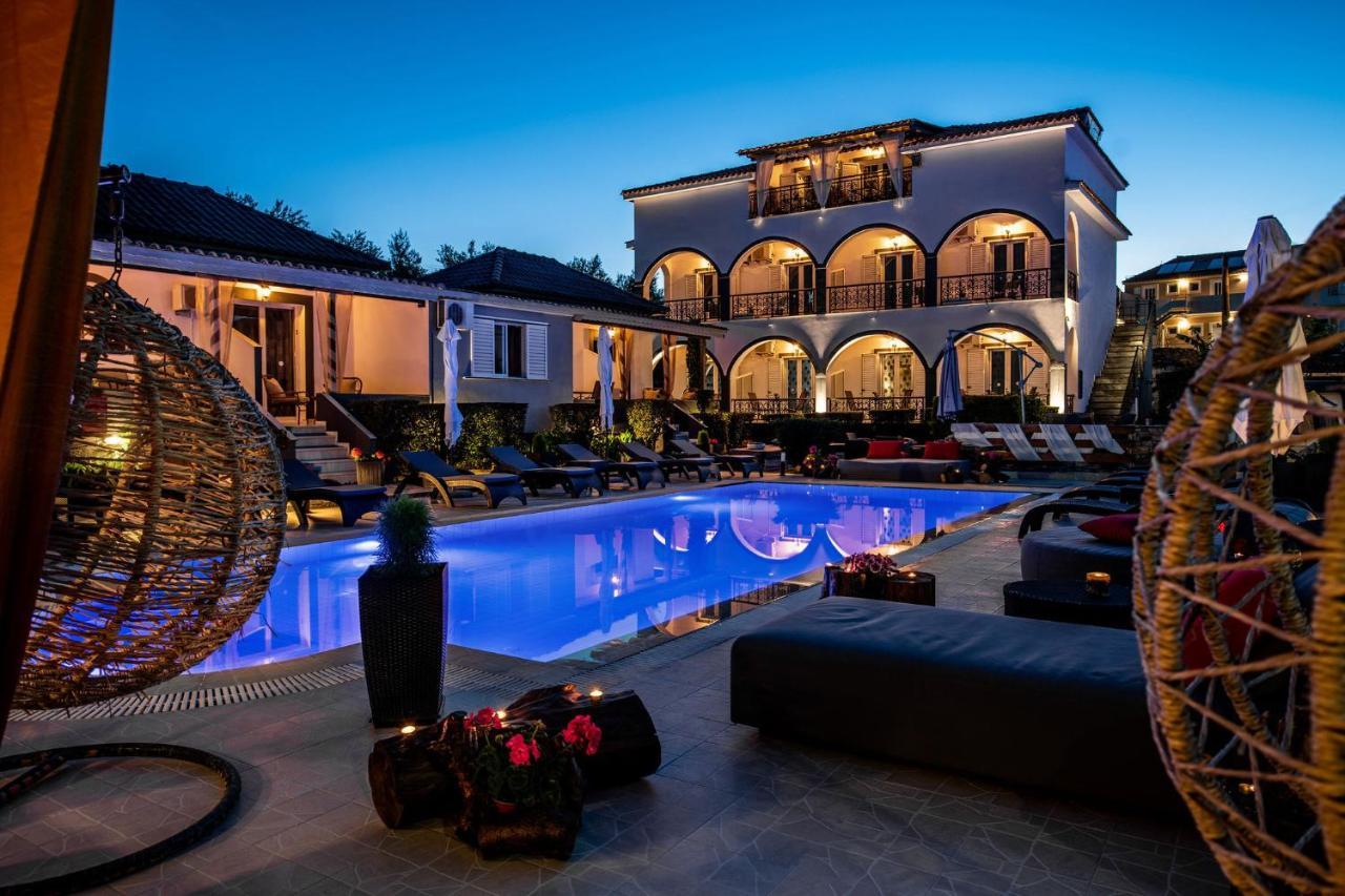 Villa Corali Apartments Sea Breath & Pool Ammoudi Exterior foto