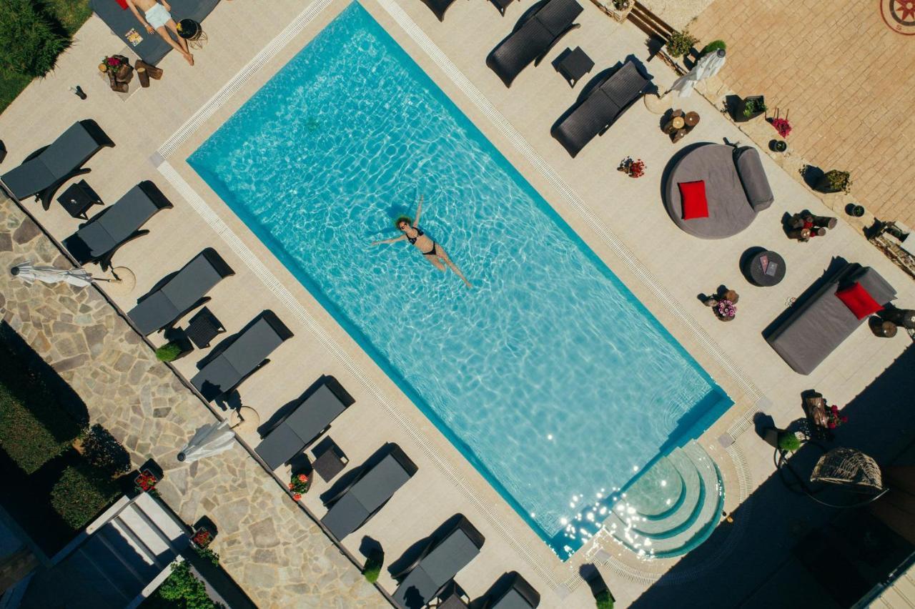 Villa Corali Apartments Sea Breath & Pool Ammoudi Exterior foto