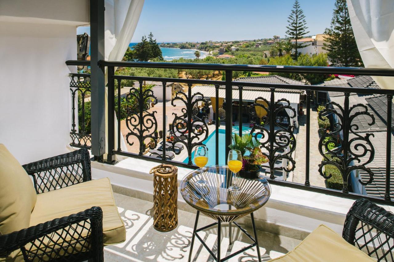 Villa Corali Apartments Sea Breath & Pool Ammoudi Exterior foto