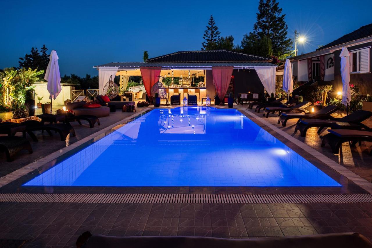 Villa Corali Apartments Sea Breath & Pool Ammoudi Exterior foto
