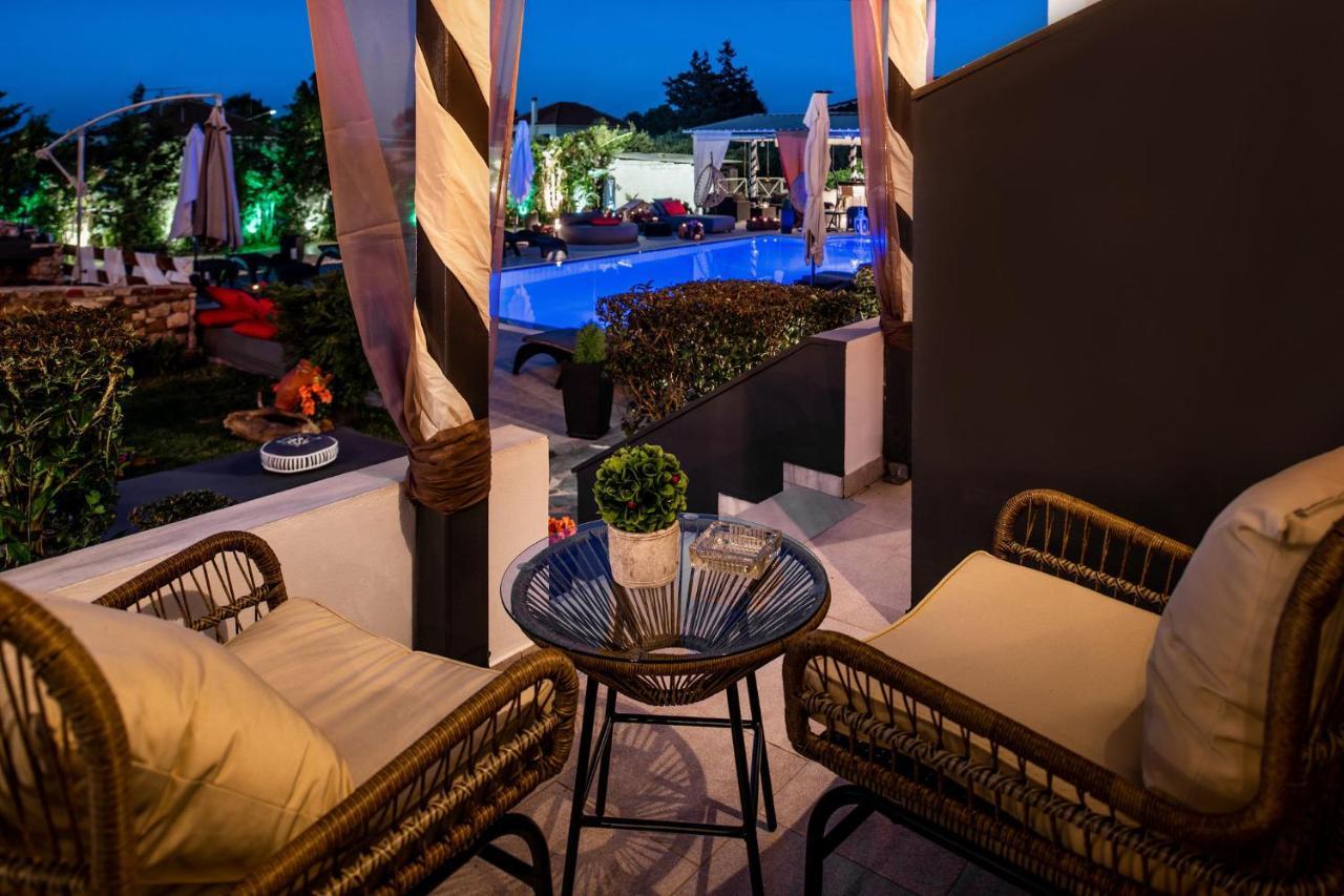 Villa Corali Apartments Sea Breath & Pool Ammoudi Exterior foto