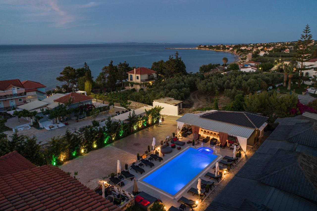 Villa Corali Apartments Sea Breath & Pool Ammoudi Exterior foto
