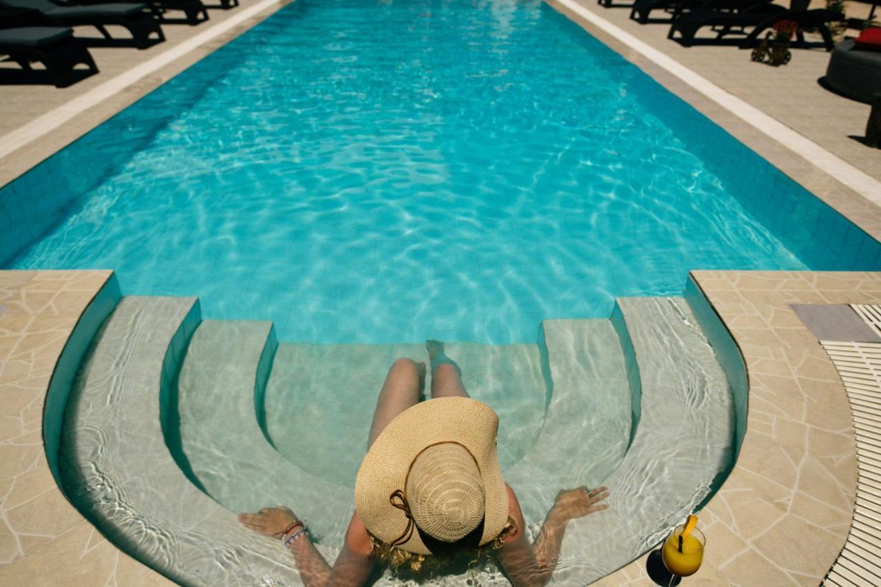 Villa Corali Apartments Sea Breath & Pool Ammoudi Exterior foto